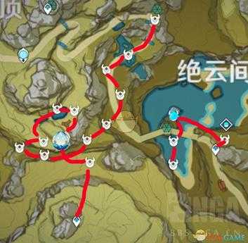 《原神》绝云间南锄大地路线推荐