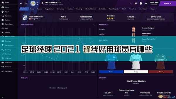 《足球经理2021》实用锋线球员推荐