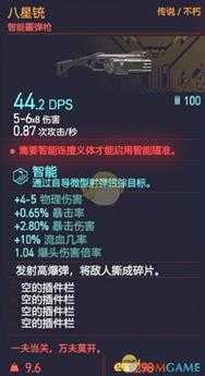 《赛博朋克2077》八星铳枪械图鉴