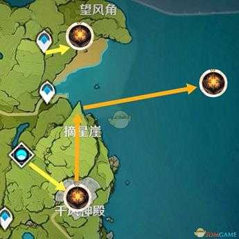 《原神》遗迹守卫全地图28只讨伐路线分享