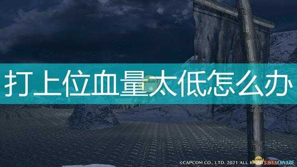 《怪物猎人：崛起》打上位血量太低解决方法介绍