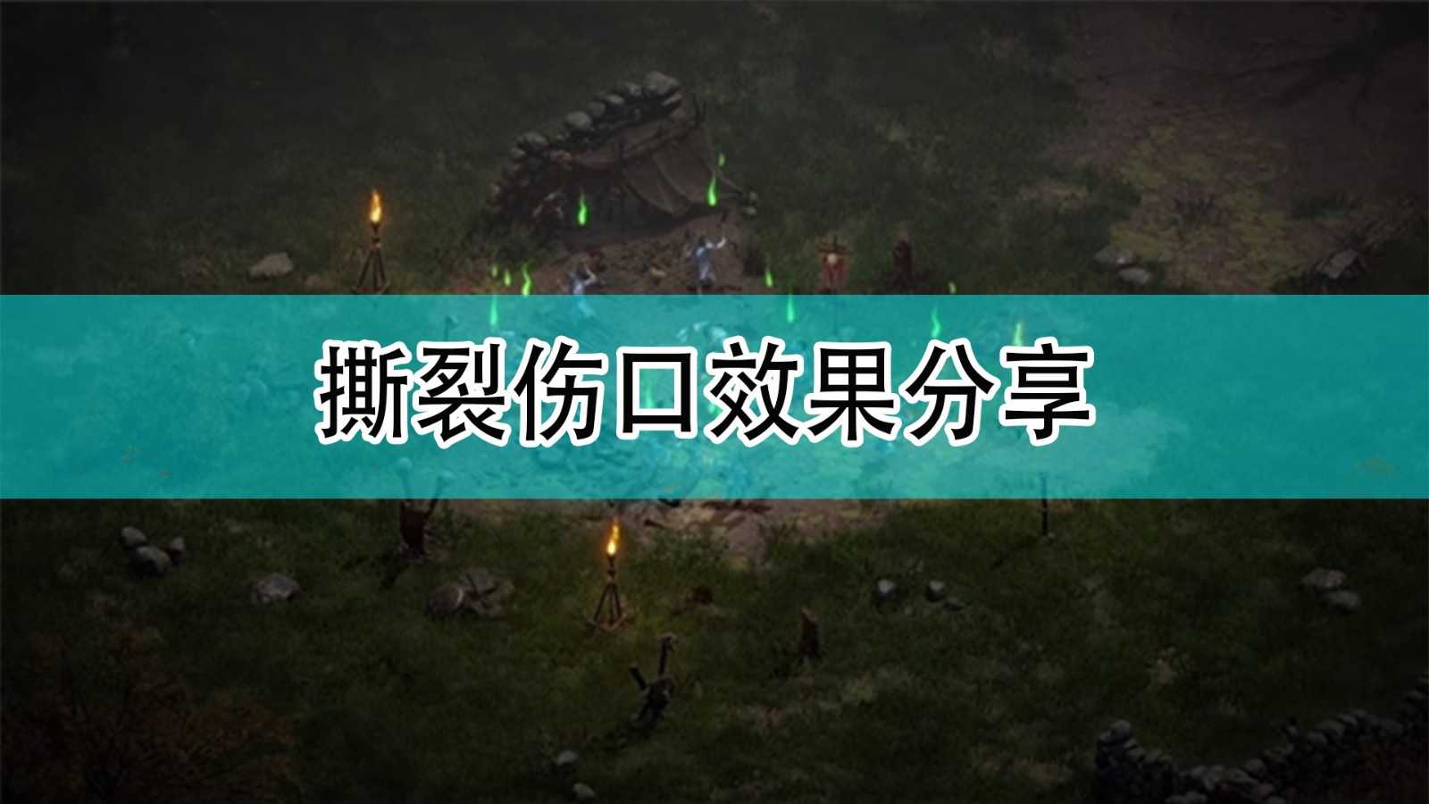 《暗黑破坏神2》撕裂伤口效果分享