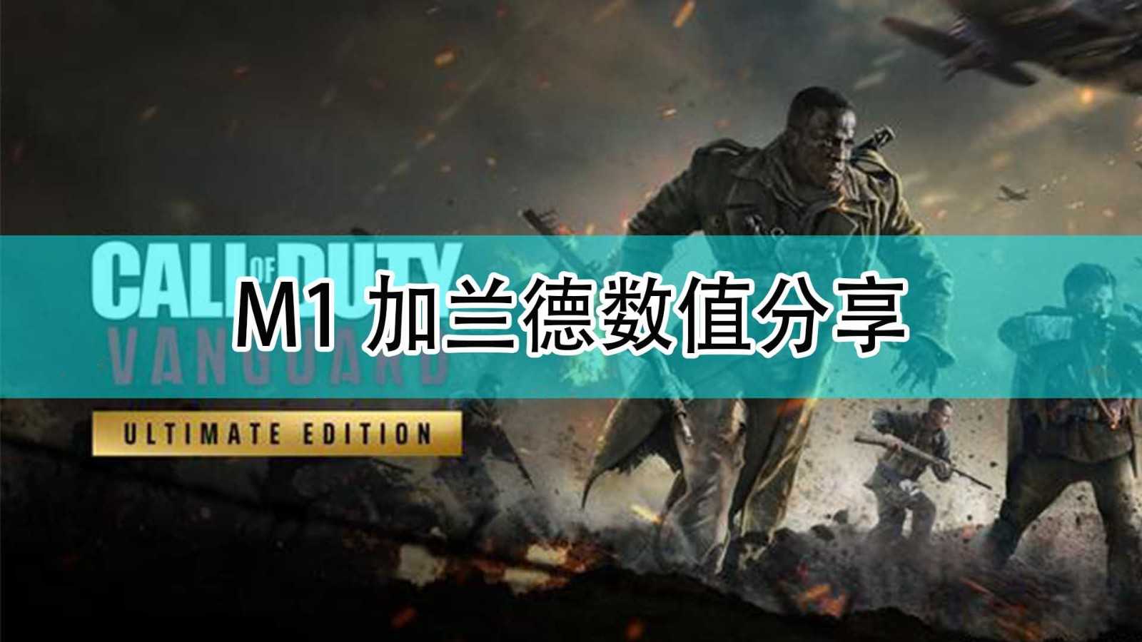 《使命召唤18：先锋》M1加兰德数值分享