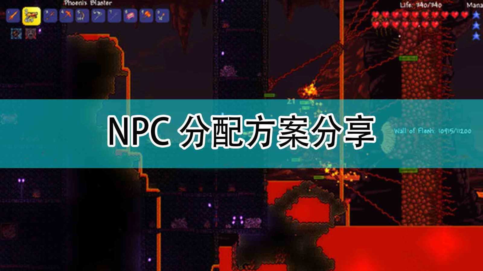 《泰拉瑞亚》NPC分配方案分享