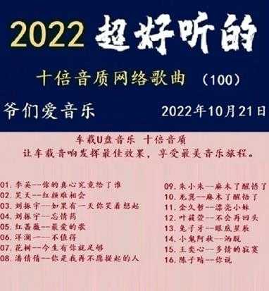 群星《2022超好听的十倍音质网络歌曲（100）》WAV分轨