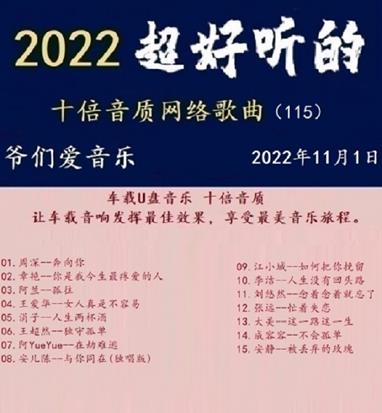 群星《2022超好听的十倍音质网络歌曲（115）》WAV分轨