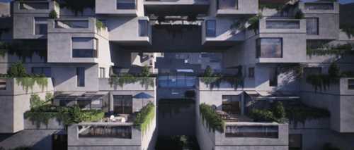 虚幻5演示：再现加拿大地标建筑Habitat 67