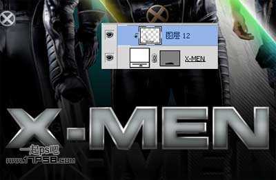 photoshop设计制作出X战警电影海报效果