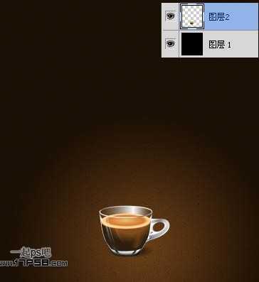 photoshop制作光影动感咖啡杯
