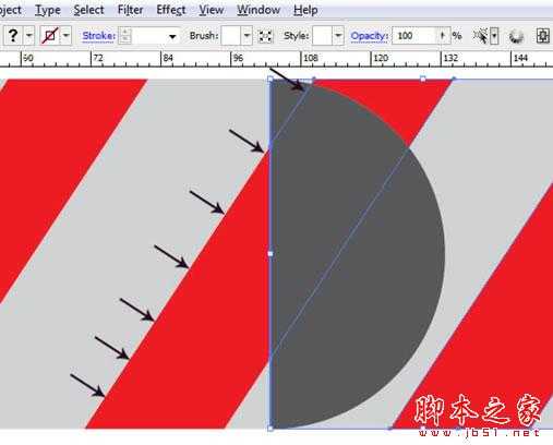 photoshop和AI绘制三维圣诞拐杖糖果条字体特效