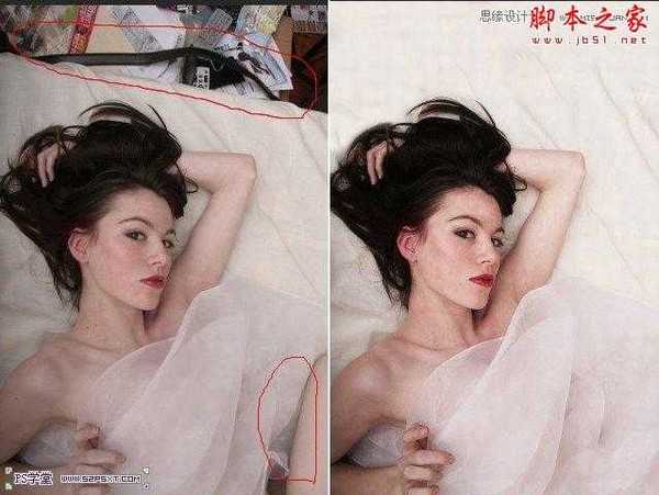 Photoshop为美女人像脸部图片磨皮教程