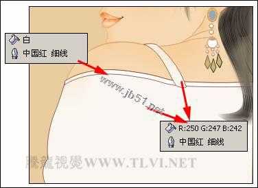 CorelDRAW(CDR)设计绘制美女诉衷情工笔画实例教程