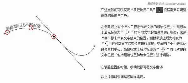 PS路径工具给文字排版小知识