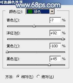 Photoshop将外景人物图片打造出古典暗蓝色秋季效果