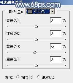 Photoshop将外景人物图片打造出古典暗蓝色秋季效果