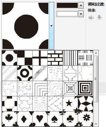 CorelDRAW双色图样填充应用详解