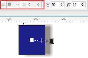 CorelDRAW阴影工具制作由浅到深的阴影