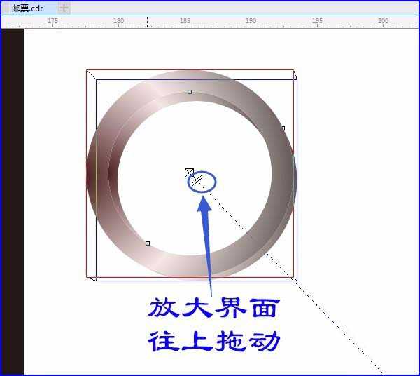 cdr怎么制作放大镜效果? cdr设计放大镜效果的教程