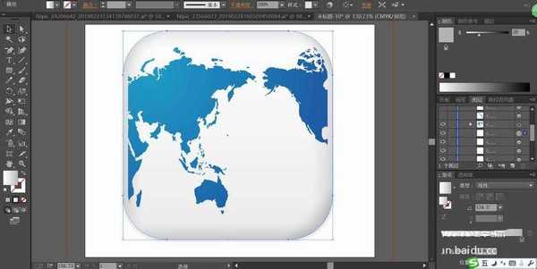 ai怎么绘制地图图标? ai画地图矢量图标的教程
