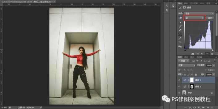 ps曲线工具使用-通过ps曲线工具对图片进行调色操作实例教程