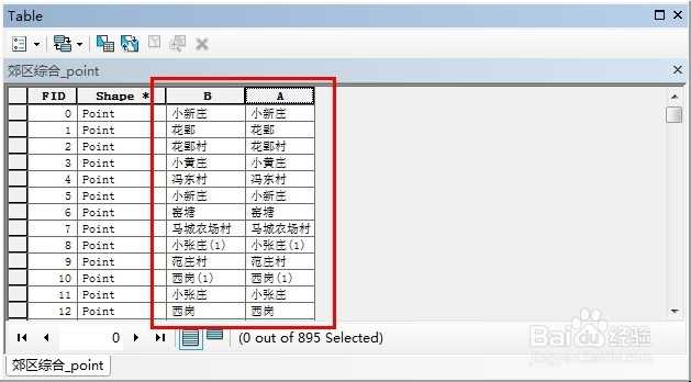 ArcGIS怎么修改属性表字段名称